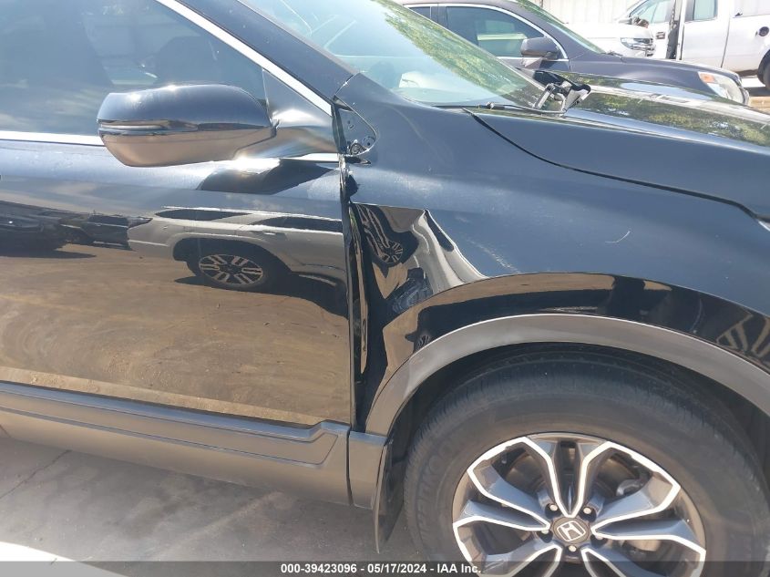 2021 Honda Cr-V Awd Ex-L VIN: 2HKRW2H8XMH654671 Lot: 39423096