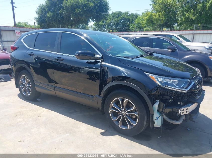 2021 Honda Cr-V Awd Ex-L VIN: 2HKRW2H8XMH654671 Lot: 39423096