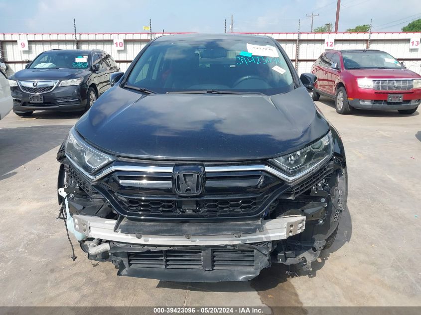 2021 Honda Cr-V Awd Ex-L VIN: 2HKRW2H8XMH654671 Lot: 39423096