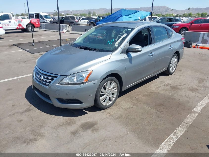 2014 Nissan Sentra Sl VIN: 3N1AB7AP0EY335262 Lot: 39423097