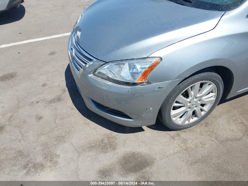 2014 Nissan Sentra Sl VIN: 3N1AB7AP0EY335262 Lot: 39423097