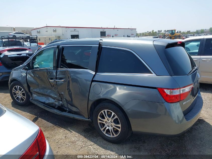 2012 Honda Odyssey Ex-L VIN: 5FNRL5H65CB088683 Lot: 39423104