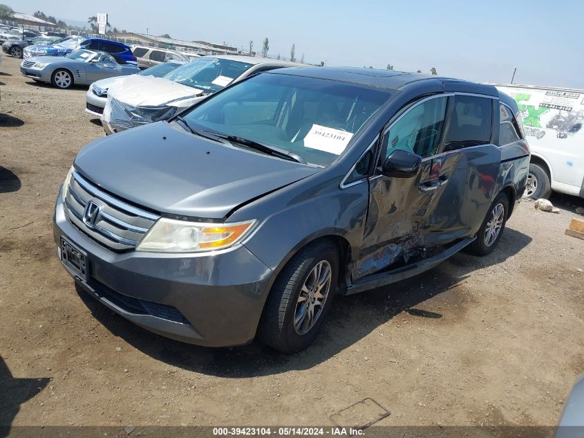 2012 Honda Odyssey Ex-L VIN: 5FNRL5H65CB088683 Lot: 39423104