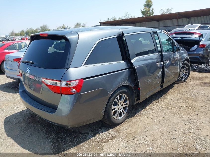 2012 Honda Odyssey Ex-L VIN: 5FNRL5H65CB088683 Lot: 39423104