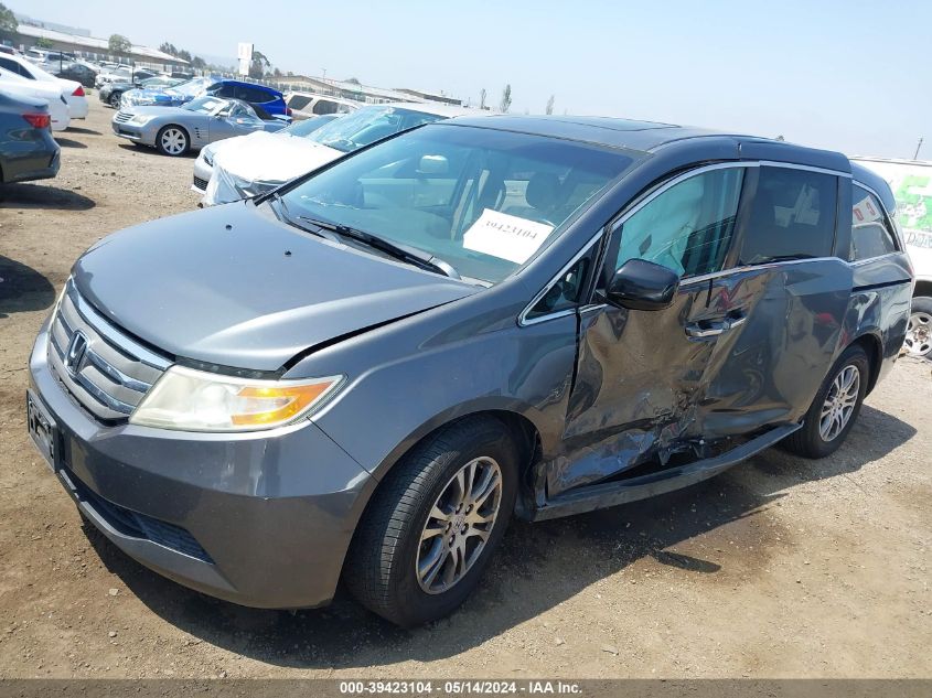 2012 Honda Odyssey Ex-L VIN: 5FNRL5H65CB088683 Lot: 39423104