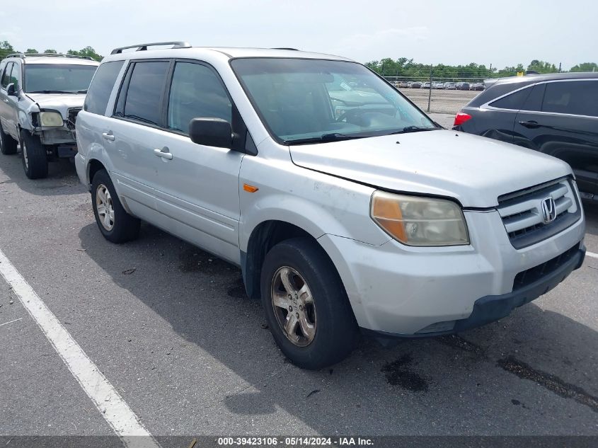 2008 Honda Pilot Vp VIN: 5FNYF28228B003434 Lot: 39423106