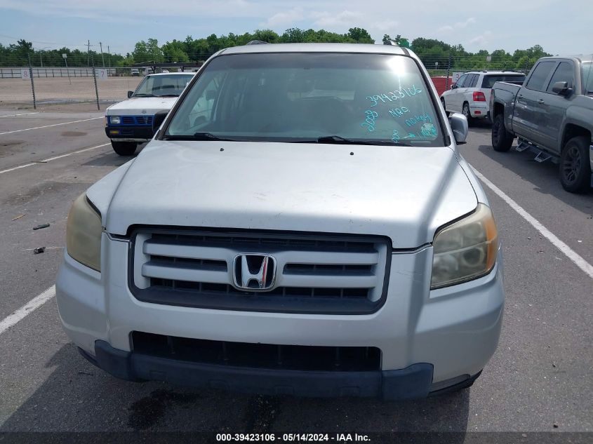 2008 Honda Pilot Vp VIN: 5FNYF28228B003434 Lot: 39423106