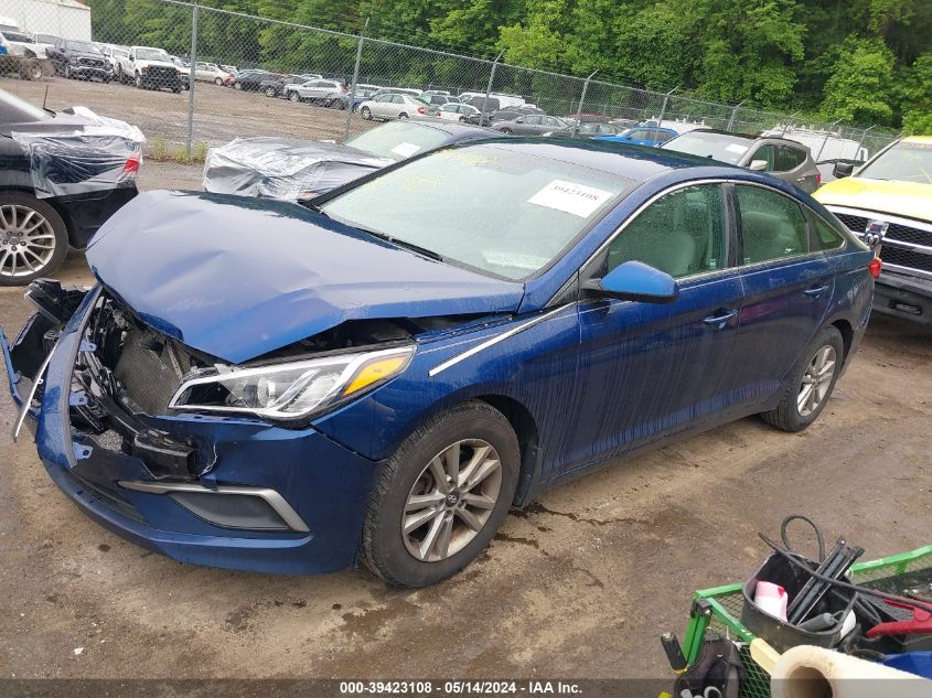 2016 Hyundai Sonata Se VIN: 5NPE24AF8GH296361 Lot: 39423108