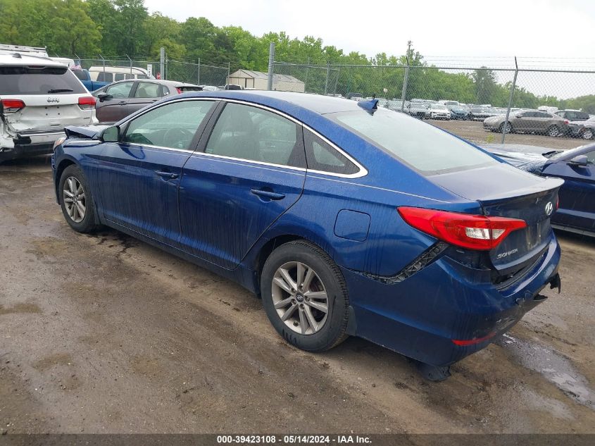 2016 Hyundai Sonata Se VIN: 5NPE24AF8GH296361 Lot: 39423108