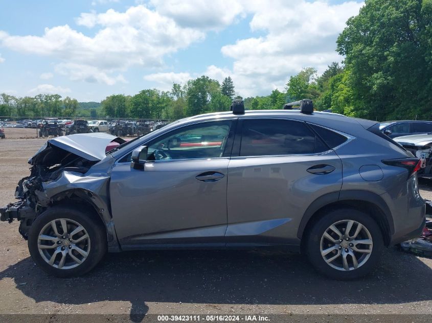 2016 Lexus Nx 200T VIN: JTJBARBZ2G2091029 Lot: 39423111