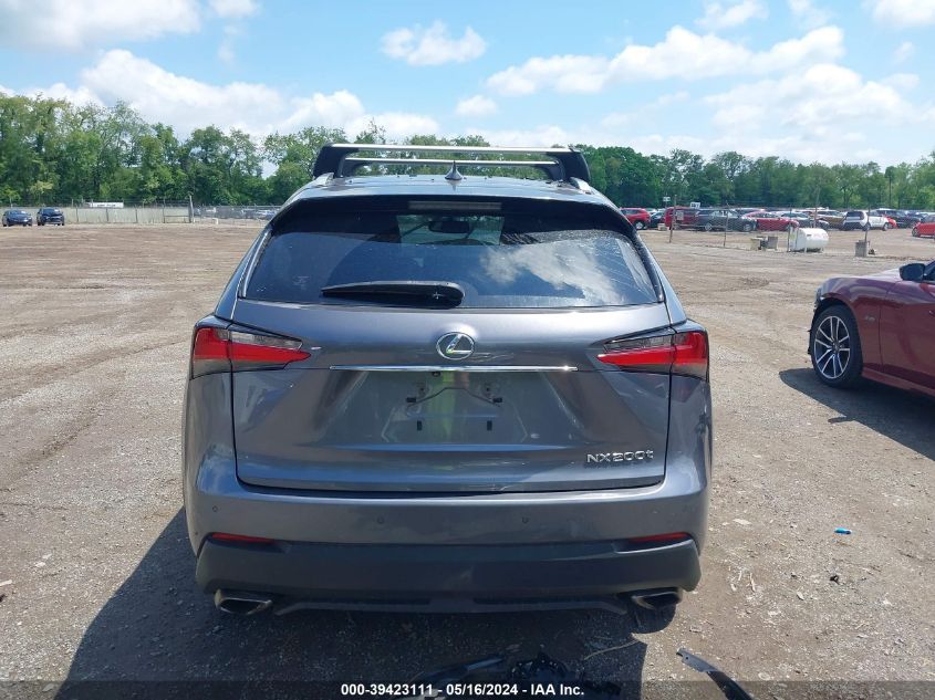 2016 Lexus Nx 200T VIN: JTJBARBZ2G2091029 Lot: 39423111