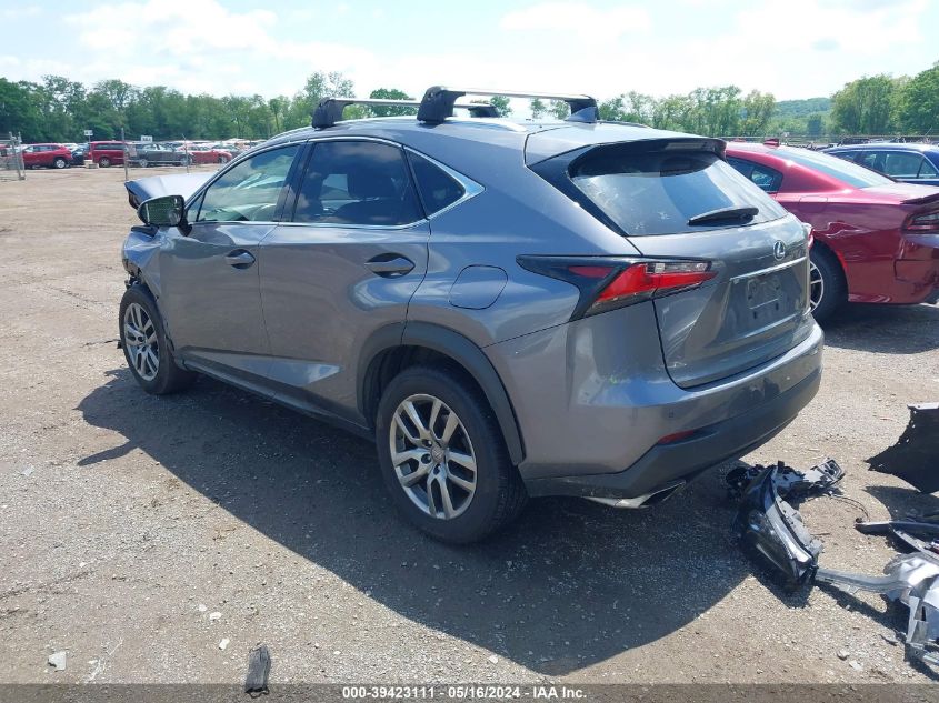 2016 Lexus Nx 200T VIN: JTJBARBZ2G2091029 Lot: 39423111