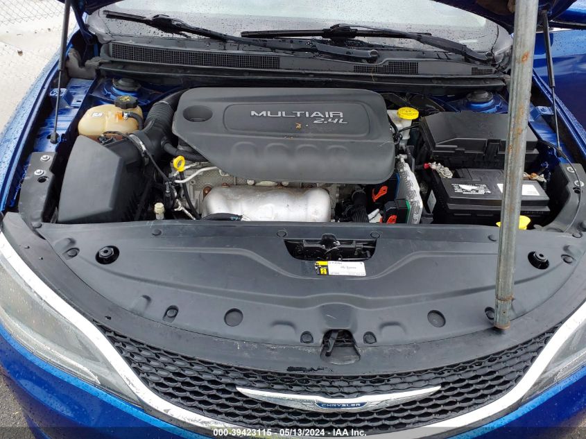 2015 Chrysler 200 Limited VIN: 1C3CCCAB7FN567070 Lot: 39423115