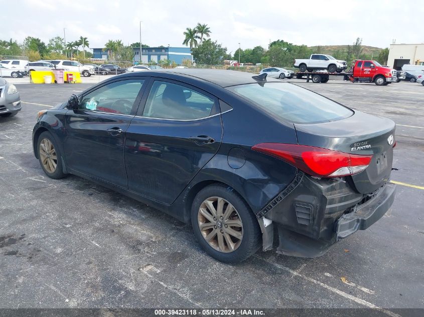 2015 Hyundai Elantra Se VIN: KMHDH4AEXFU298744 Lot: 39423118