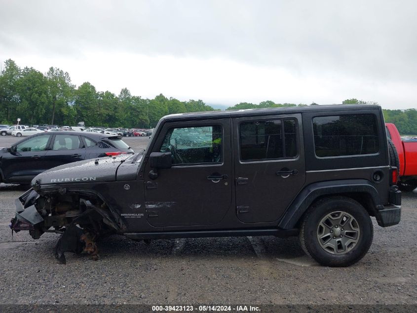 2017 Jeep Wrangler Unlimited Rubicon 4X4 VIN: 1C4BJWFG9HL617520 Lot: 39423123