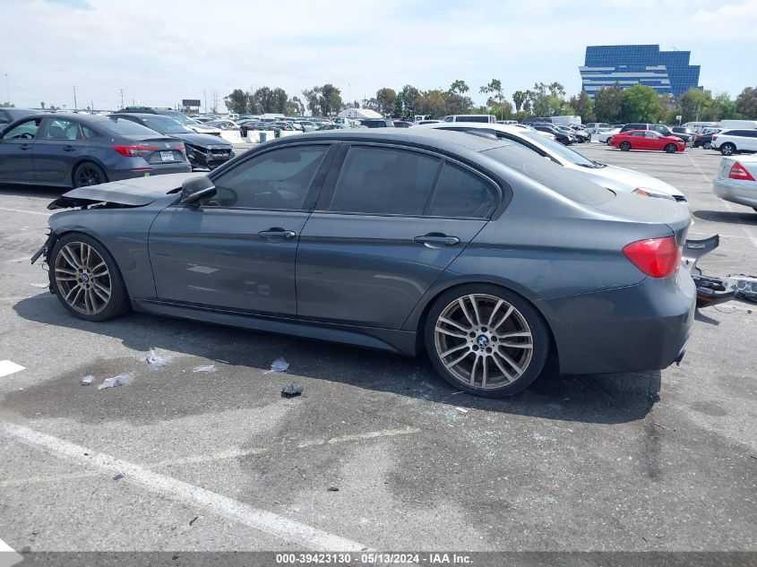 2014 BMW 335I VIN: WBA3A9C53EF477612 Lot: 39423130