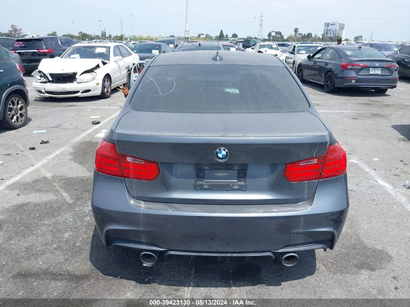 2014 BMW 335I VIN: WBA3A9C53EF477612 Lot: 39423130