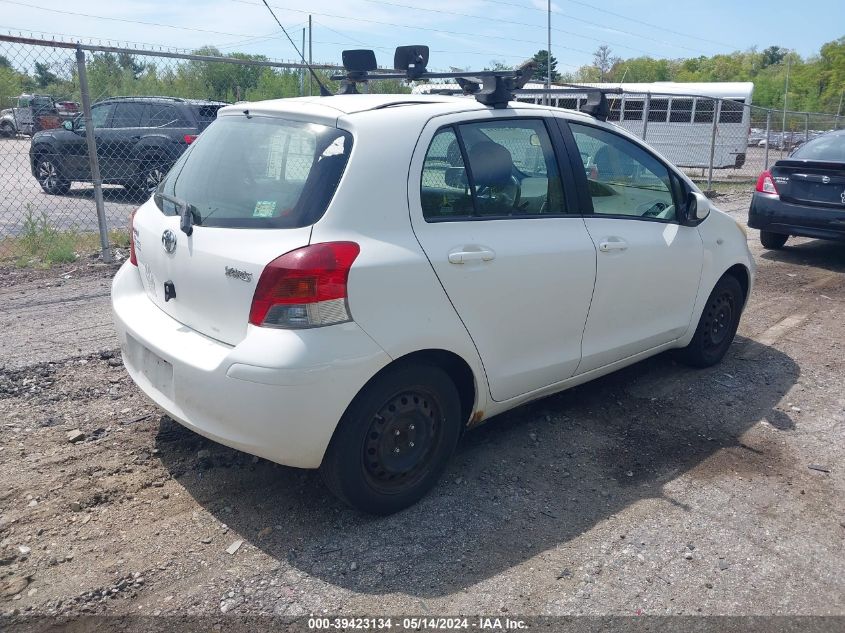 2010 Toyota Yaris VIN: JTDKT4K31A5299646 Lot: 39423134