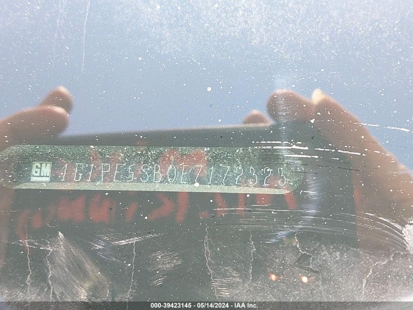 2014 Chevrolet Cruze 2Lt Auto VIN: 1G1PE5SB0E7172323 Lot: 39423145