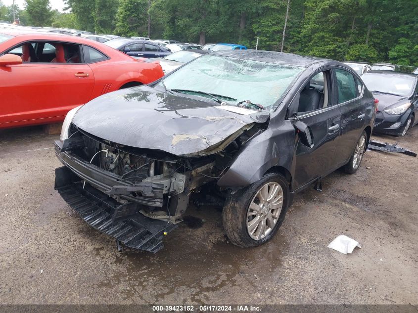 2014 Nissan Sentra Sl VIN: 3N1AB7AP9EY330318 Lot: 39423152