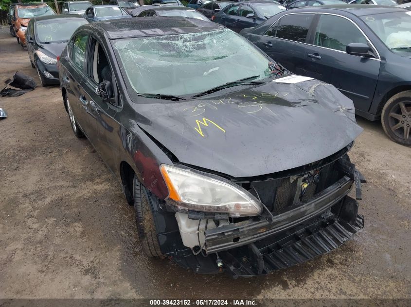 2014 Nissan Sentra Sl VIN: 3N1AB7AP9EY330318 Lot: 39423152