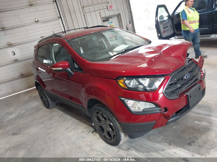 2018 Ford Ecosport Ses VIN: MAJ6P1CL2JC244403 Lot: 39423157