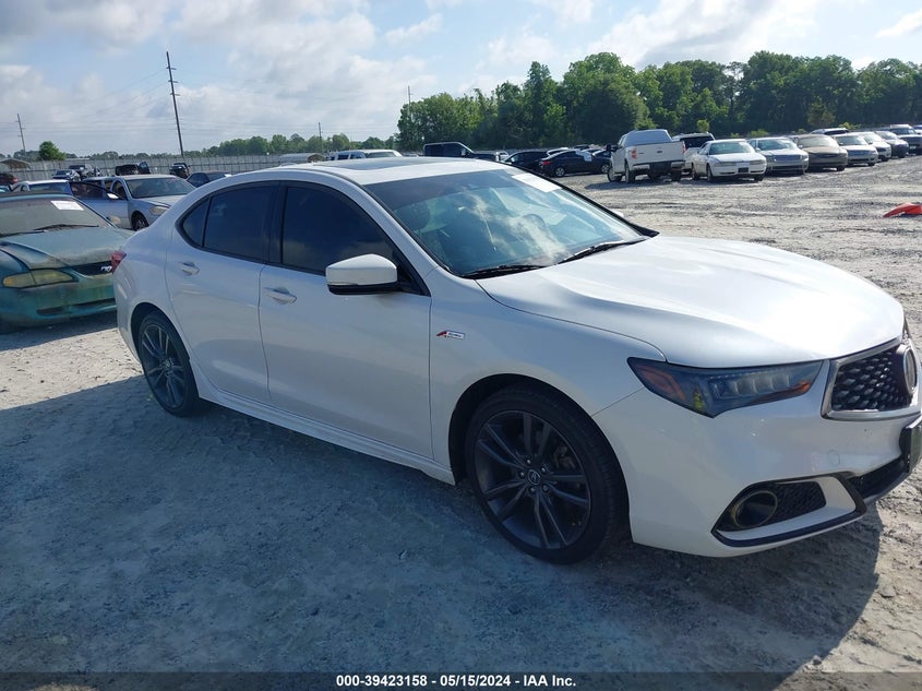 2019 Acura Tlx Tech A-Spec Pkgs VIN: 19UUB2F64KA001489 Lot: 39423158
