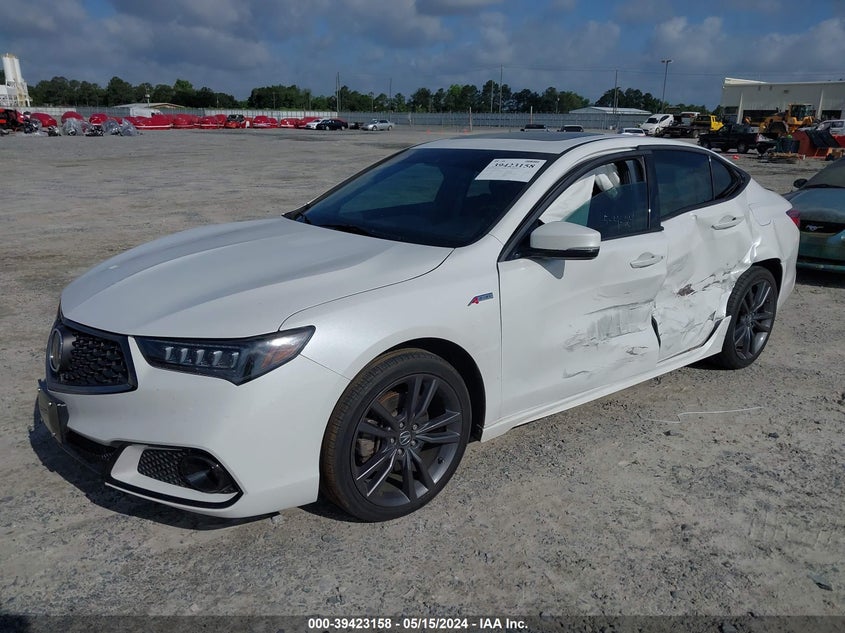 2019 Acura Tlx Tech A-Spec Pkgs VIN: 19UUB2F64KA001489 Lot: 39423158