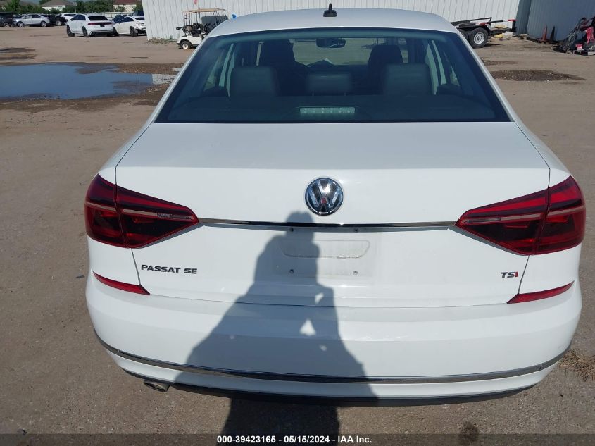 2018 Volkswagen Passat 2.0T Se VIN: 1VWBA7A36JC050776 Lot: 39423165