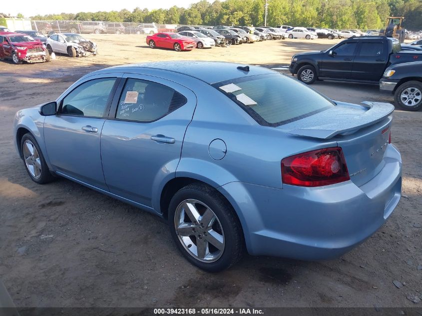 2013 Dodge Avenger Sxt VIN: 1C3CDZCB3DN690892 Lot: 39423168