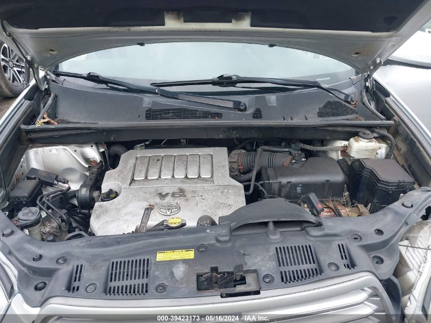 2010 Toyota Highlander Base V6 VIN: 5TDBK3EH0AS021691 Lot: 39423173