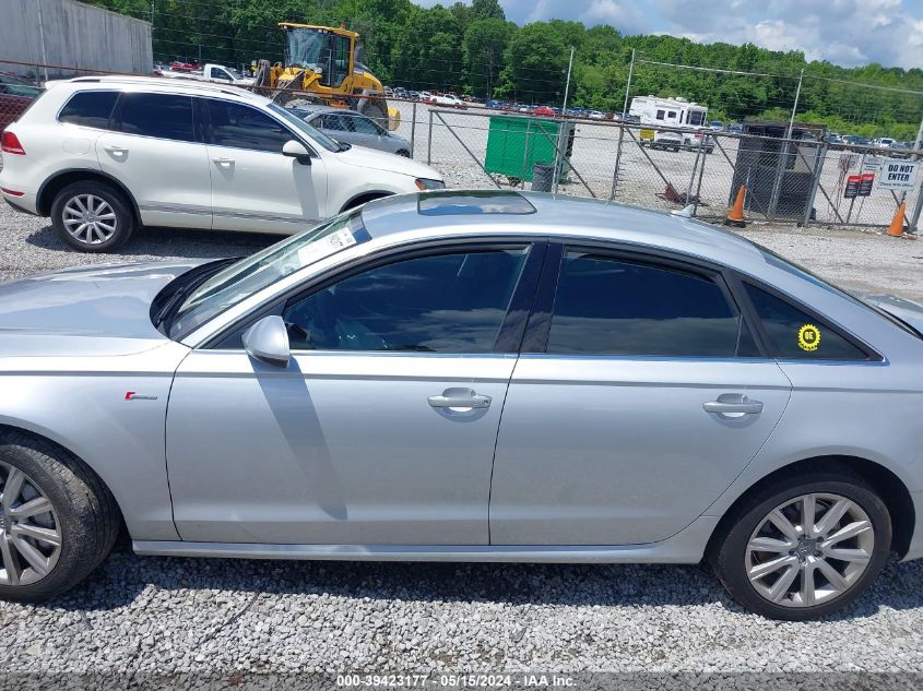 2012 Audi A6 3.0 Premium VIN: WAUHGAFC9CN122527 Lot: 39423177