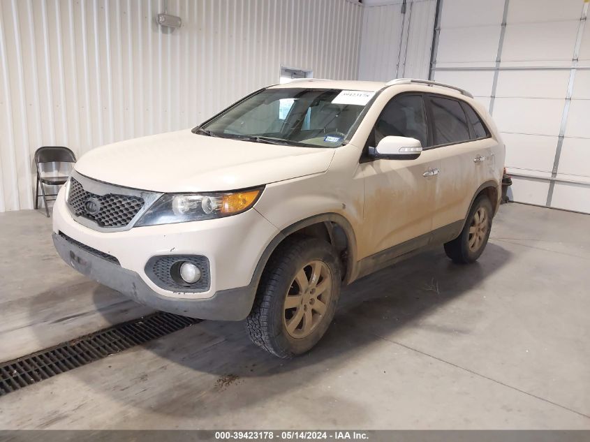 2011 Kia Sorento Lx VIN: 5XYKT3A1XBG131135 Lot: 39423178