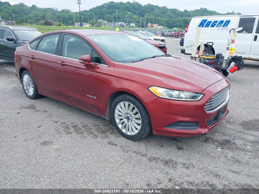 2014 Ford Fusion Hybrid Se VIN: 3FA6P0LU8ER376415 Lot: 39423191