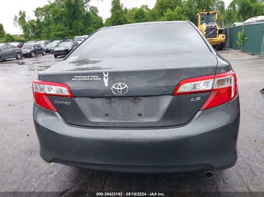 2014 Toyota Camry Le VIN: 4T4BF1FK4ER388597 Lot: 39423192