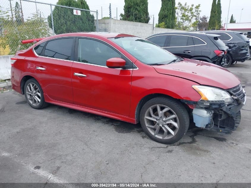 2013 Nissan Sentra Sr VIN: 3N1AB7APXDL614441 Lot: 39423194