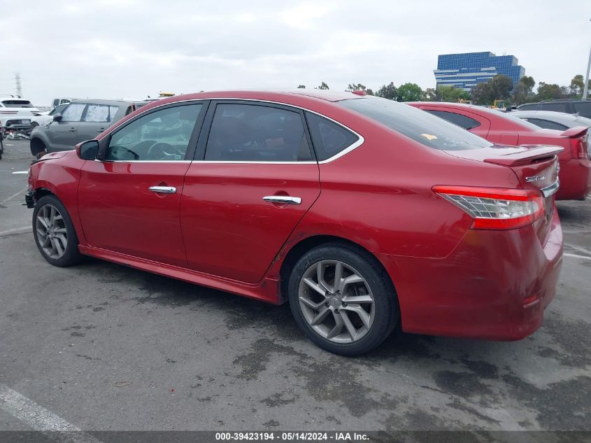 2013 Nissan Sentra Sr VIN: 3N1AB7APXDL614441 Lot: 39423194