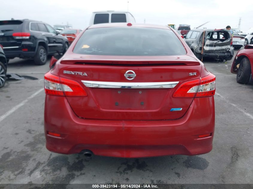 2013 Nissan Sentra Sr VIN: 3N1AB7APXDL614441 Lot: 39423194