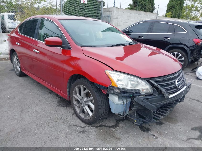 2013 NISSAN SENTRA SR - 3N1AB7APXDL614441