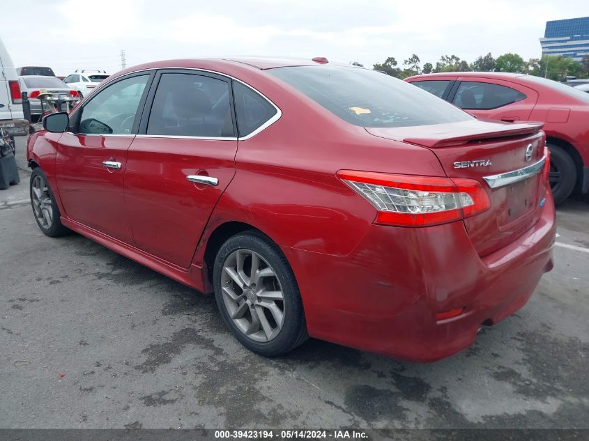 2013 Nissan Sentra Sr VIN: 3N1AB7APXDL614441 Lot: 39423194