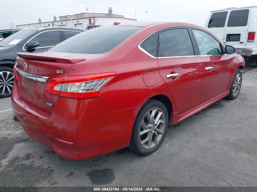 2013 Nissan Sentra Sr VIN: 3N1AB7APXDL614441 Lot: 39423194