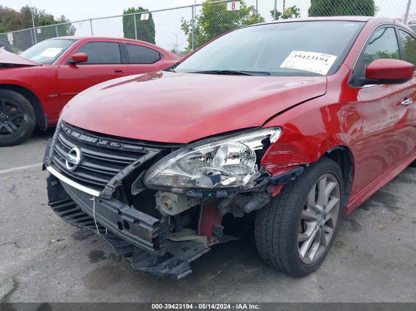 2013 Nissan Sentra Sr VIN: 3N1AB7APXDL614441 Lot: 39423194