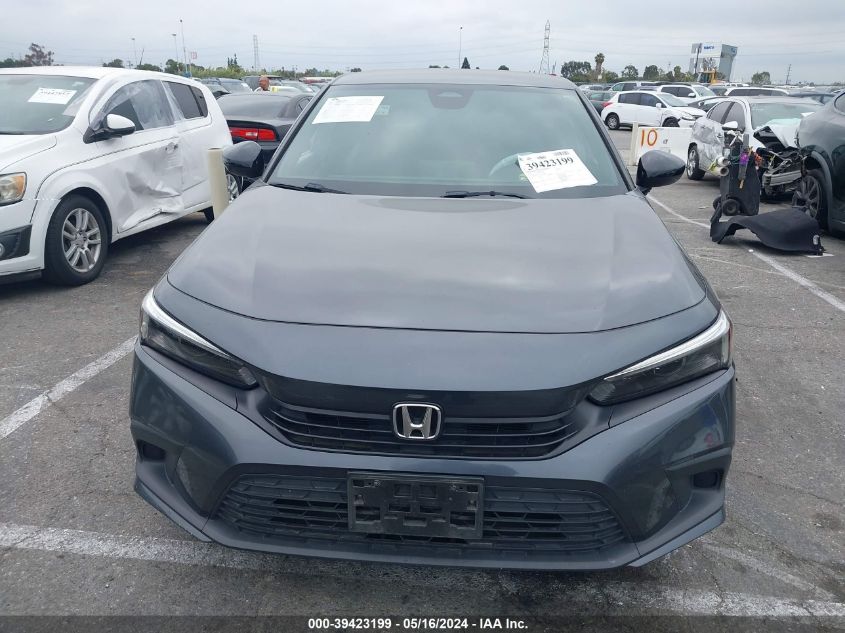 2022 Honda Civic Sport VIN: 2HGFE2F55NH572809 Lot: 39423199