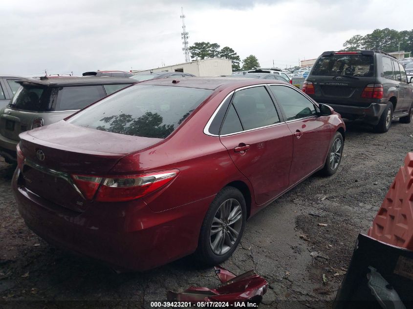 2017 Toyota Camry Se VIN: 4T1BF1FK3HU664458 Lot: 39423201