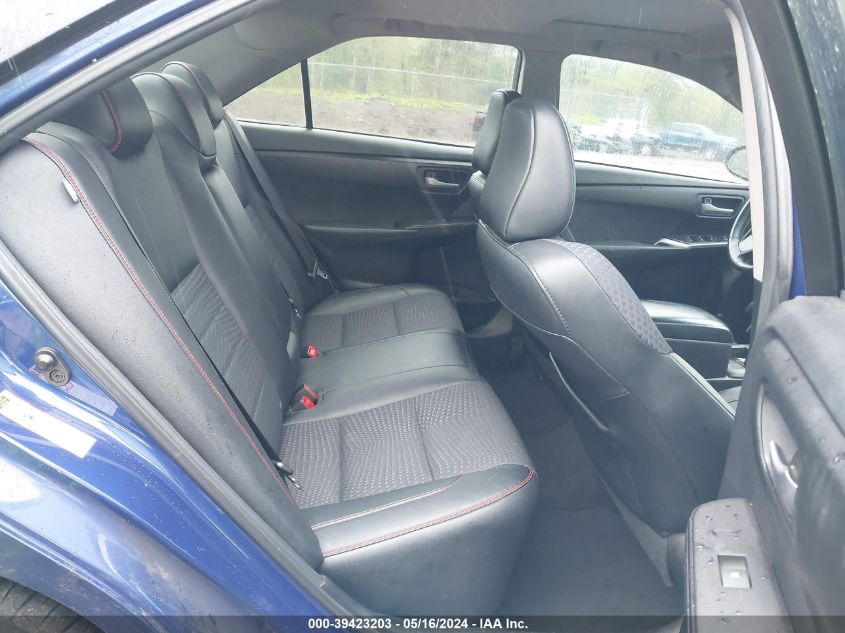 2015 Toyota Camry Se VIN: 4T1BF1FK2FU881609 Lot: 39423203