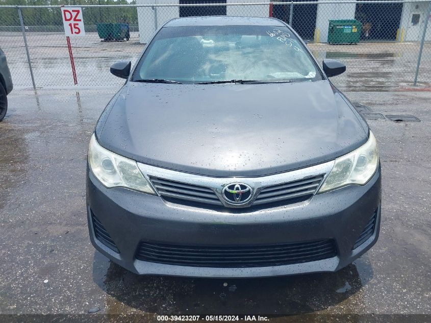 2012 Toyota Camry L VIN: 4T1BF1FK2CU626602 Lot: 39423207