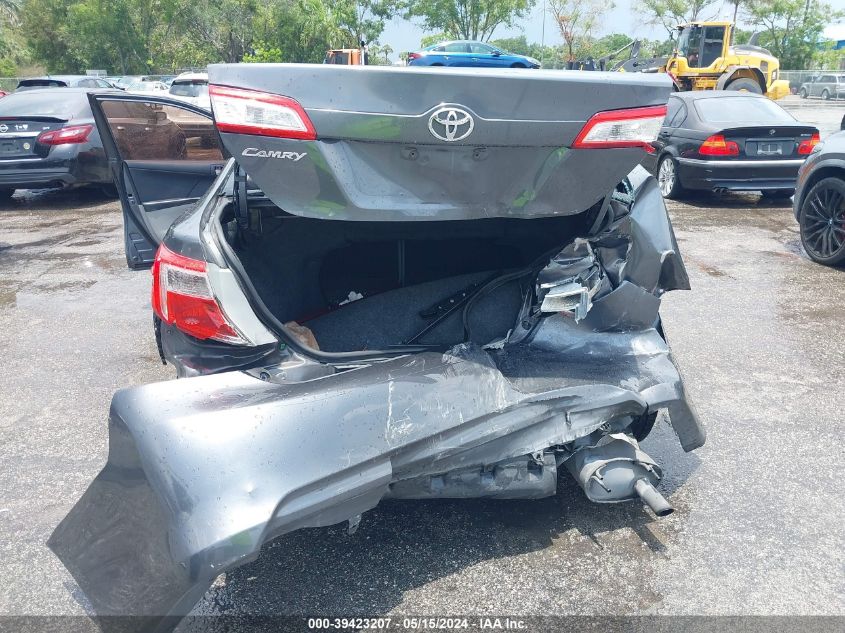 2012 Toyota Camry L VIN: 4T1BF1FK2CU626602 Lot: 39423207