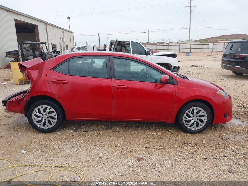 2017 Toyota Corolla Le VIN: 5YFBURHE3HP603625 Lot: 39423216