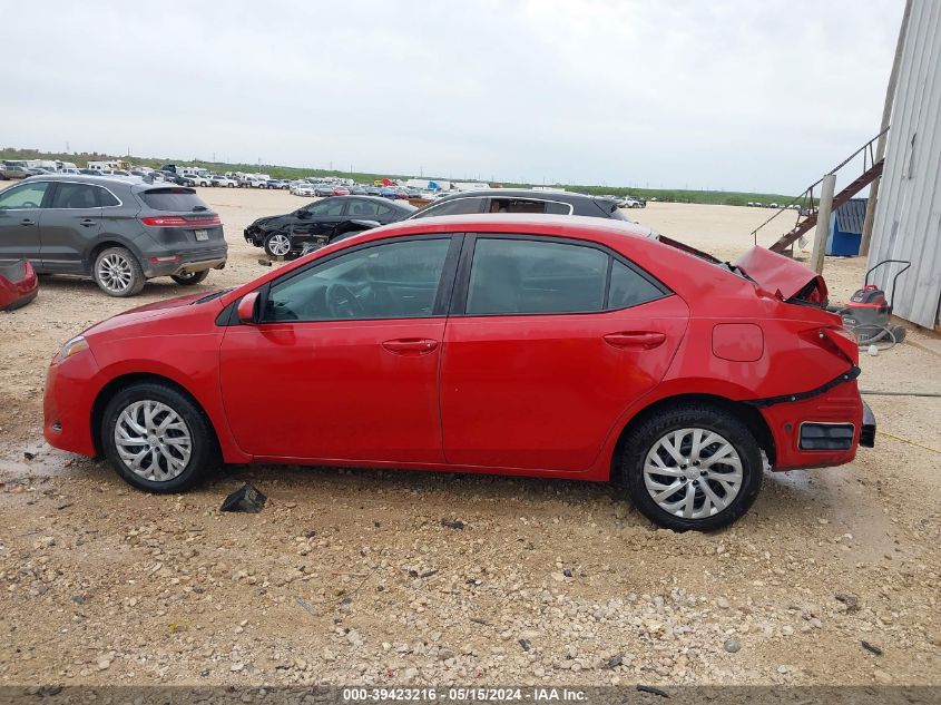 2017 Toyota Corolla Le VIN: 5YFBURHE3HP603625 Lot: 39423216