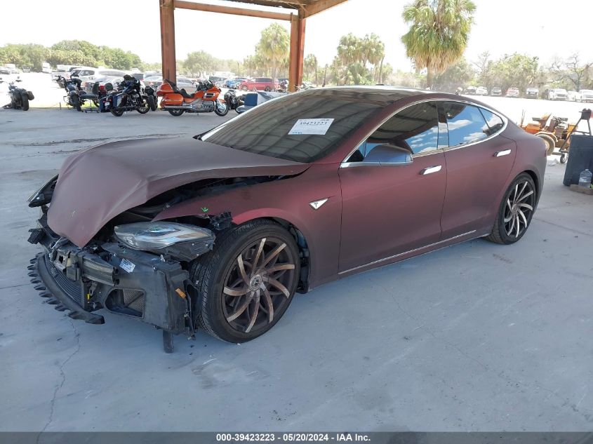 2016 Tesla Model S 90D/P100D/P85D/P90D VIN: 5YJSA1E4XGF157408 Lot: 39423223